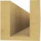 Ekena Millwork 4in. W x 4in. H x 28in. L Asheboro Woodgrain TimberThane Rafter Tail, Primed Tan RFTUR04X04X28ASHRCPR - alternate 4